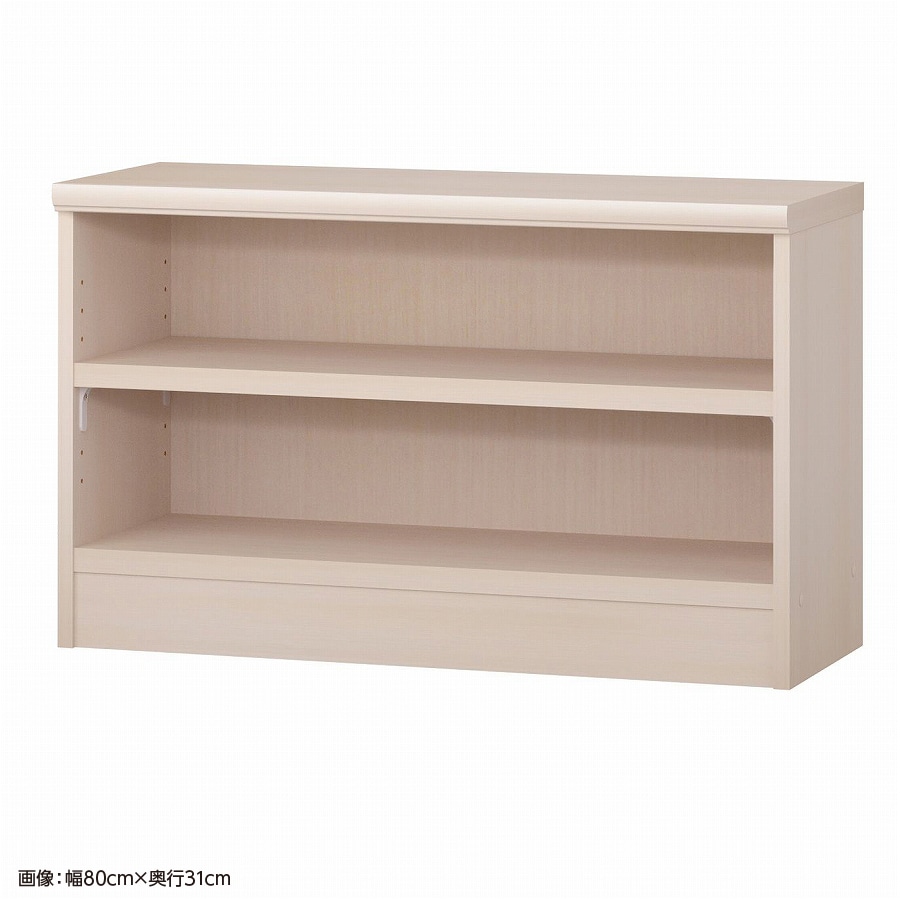 大洋 オーダーシェルフ ライトナチュラル NCオーダータフ5080 SR LN 幅800×奥行250×高さ490(mm) 1台（ご注文単位1台）【直送品】