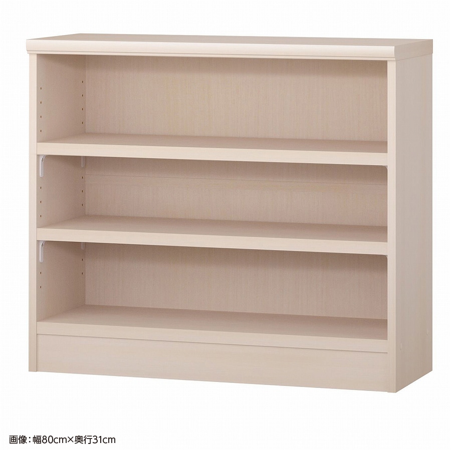 大洋 オーダーシェルフ ライトナチュラル NCオーダータフ7075 SR LN 幅750×奥行250×高さ700(mm) 1台（ご注文単位1台）【直送品】