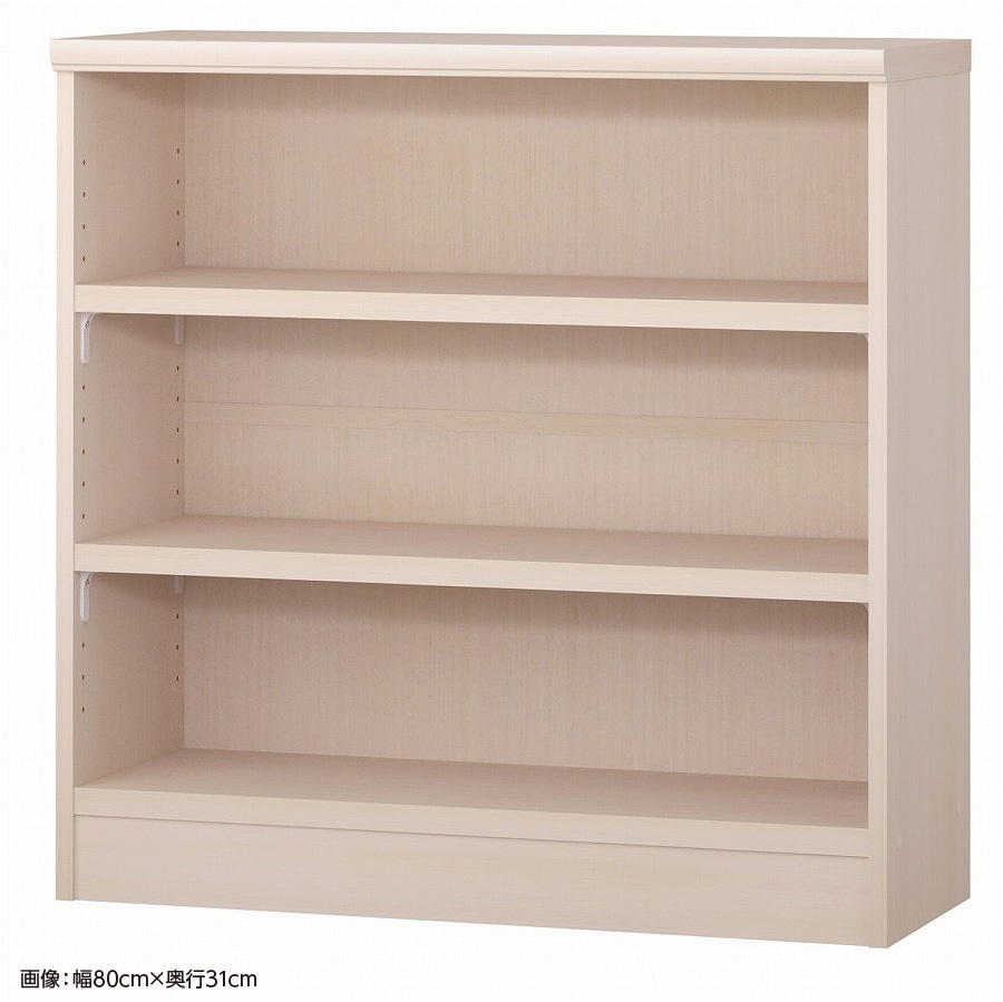 大洋 オーダーシェルフ ライトナチュラル NCオーダータフ8075 SR LN 幅750×奥行250×高さ800(mm) 1台（ご注文単位1台）【直送品】
