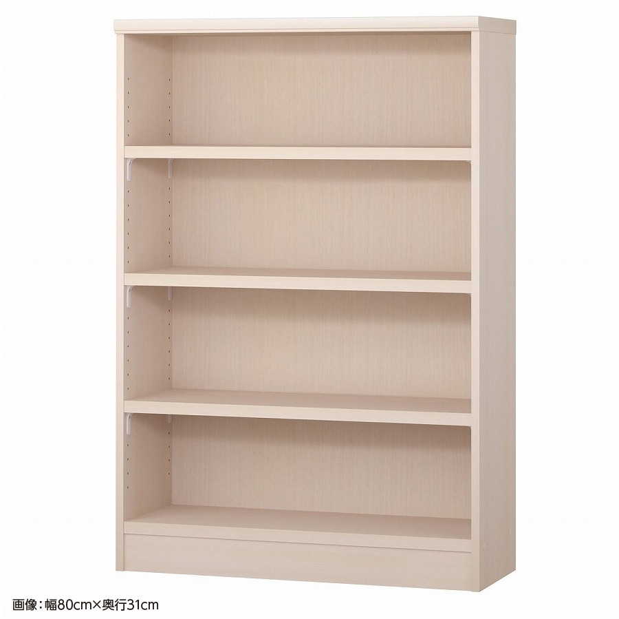 >大洋 オーダーシェルフ ライトナチュラル NCオーダータフ1275 SR LN 幅750×奥行250×高さ1170(mm) 1台(ご注文単位1台)【直送品】