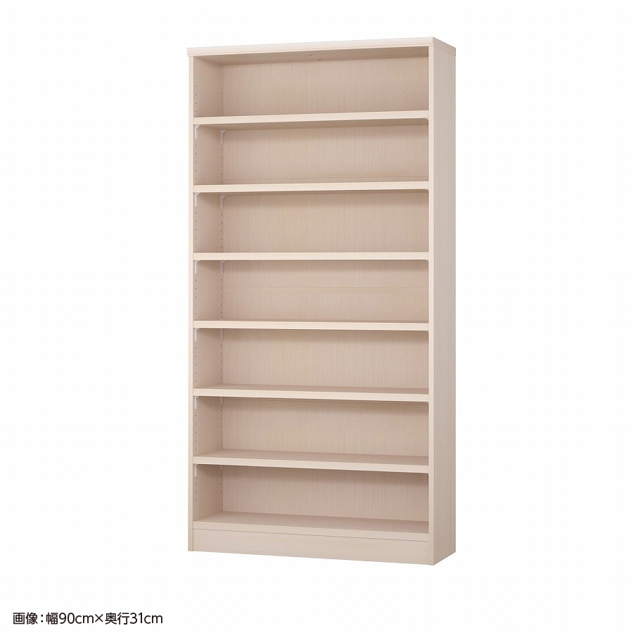 大洋 オーダーシェルフ ライトナチュラル NCオーダータフ1890 SR LN 幅900×奥行250×高さ1780(mm) 1台（ご注文単位1台）【直送品】