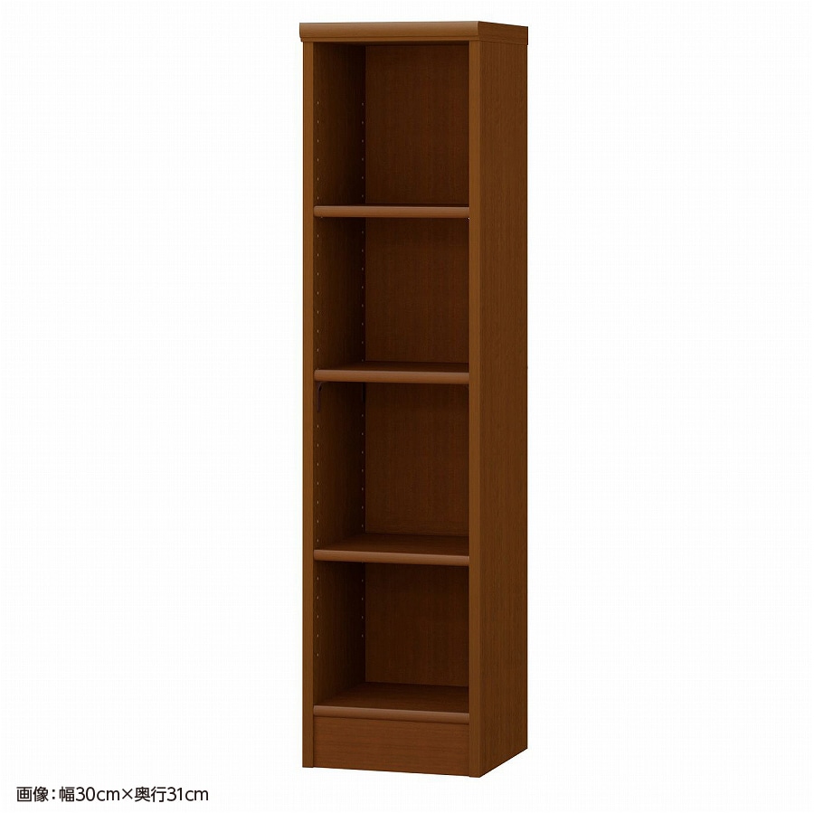 大洋 オーダーシェルフ ブラウン NCオーダー1225 SR BR 幅250×奥行250×高さ1170(mm) 1台（ご注文単位1台）【直送品】
