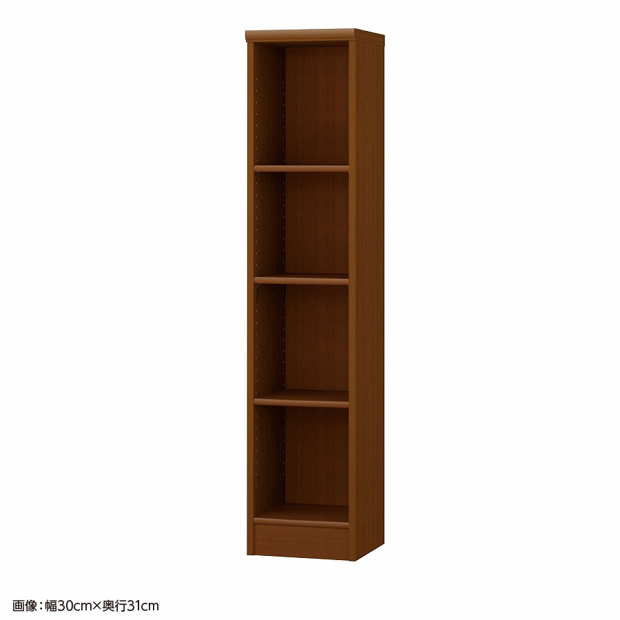 大洋 オーダーシェルフ ブラウン NCオーダー1425 SR BR 幅250×奥行250×高さ1350(mm) 1台(ご注文単位1台)【直送品】