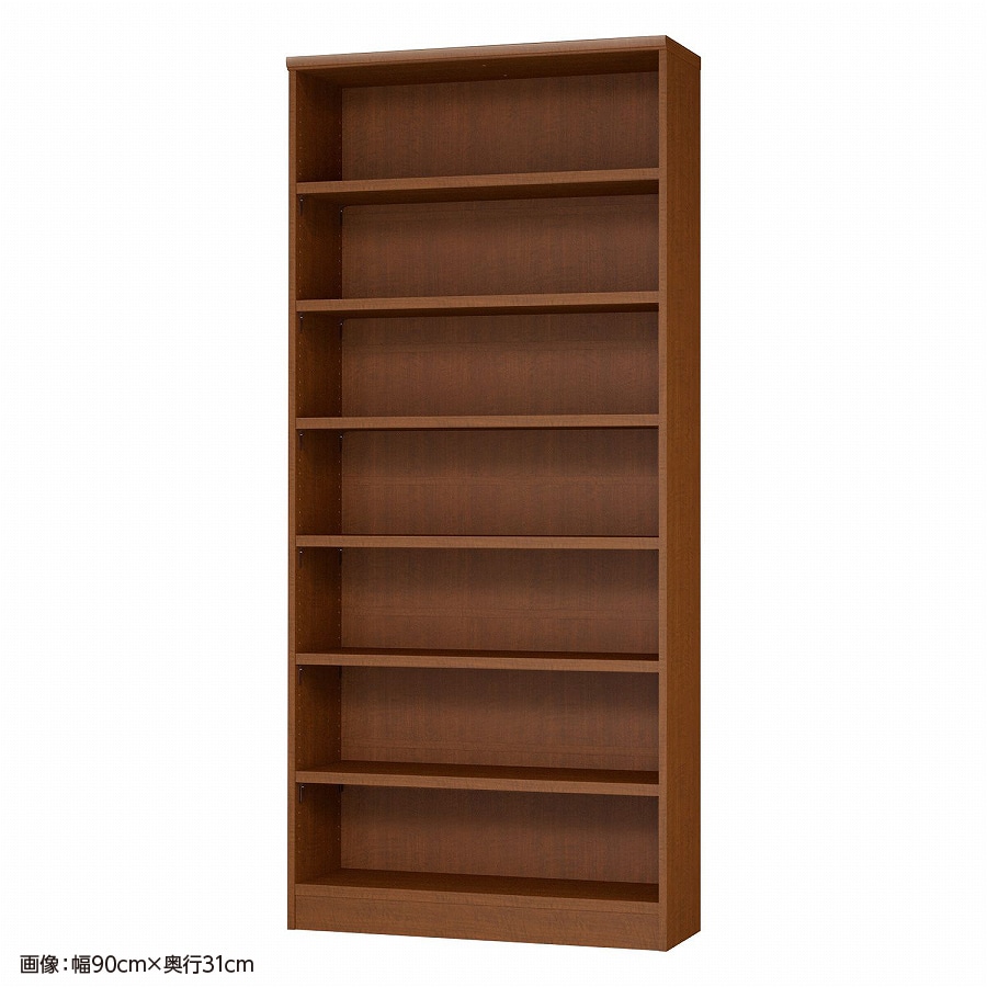 大洋 オーダーシェルフ ブラウン NCオーダータフ2085 SR BR 幅850×奥行250×高さ2000(mm) 1台（ご注文単位1台）【直送品】