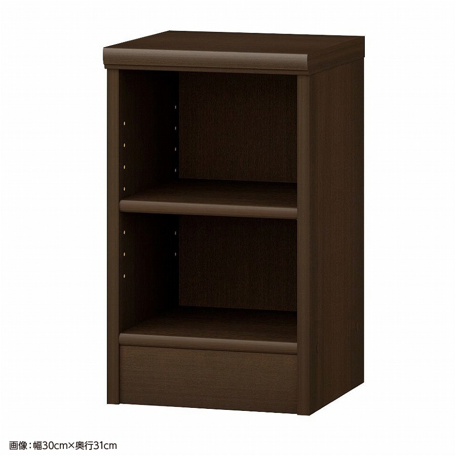大洋 オーダーシェルフ ダークブラウン NCオーダー5030 SR DB 幅300×奥行250×高さ490(mm) 1台（ご注文単位1台）【直送品】