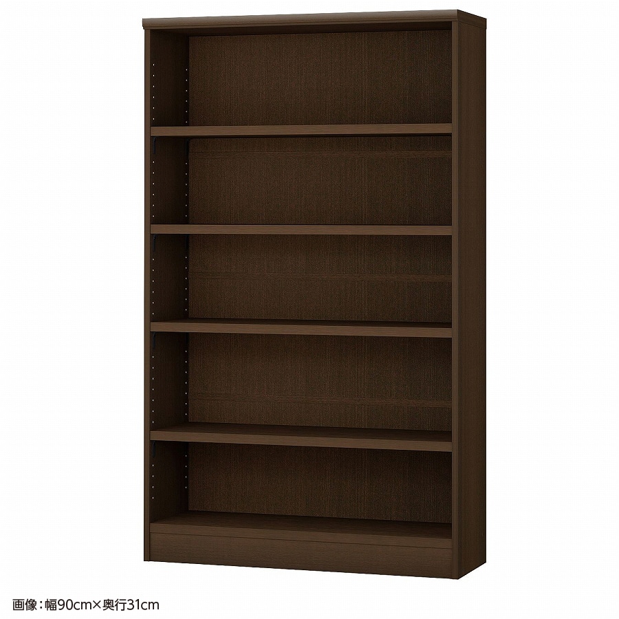 大洋 オーダーシェルフ ダークブラウン NCオーダータフ1585 SR DB 幅850×奥行250×高さ1499(mm) 1台(ご注文単位1台)【直送品】