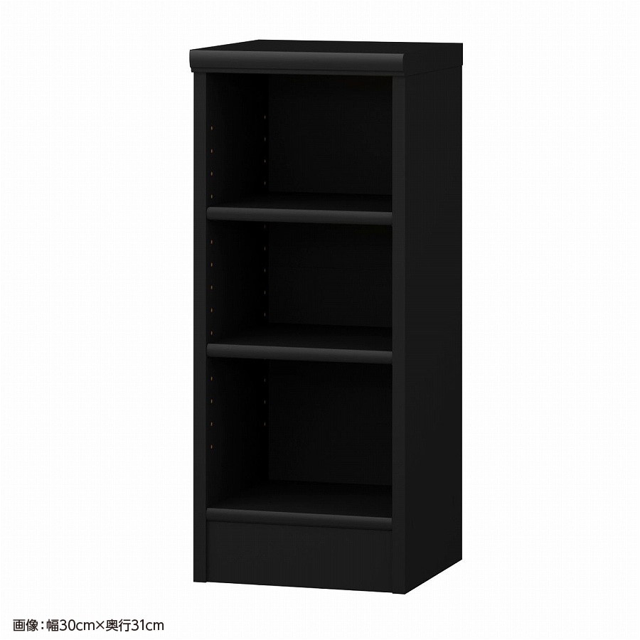 大洋 オーダーシェルフ ブラック NCオーダー7035 SR BK 幅350×奥行250×高さ700(mm) 1台(ご注文単位1台)【直送品】
