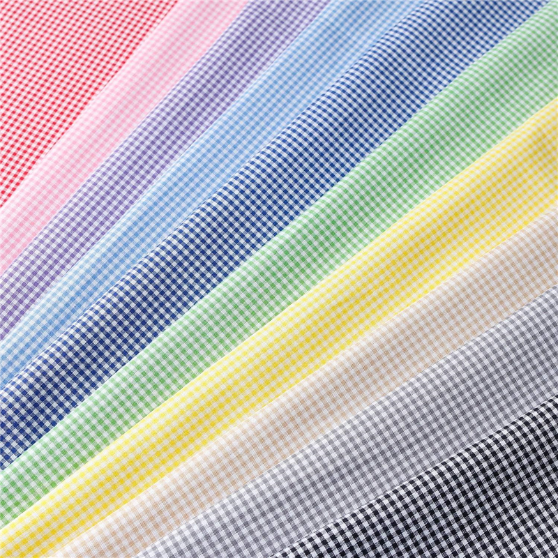 双日ファッション 40sギンガムチェック 小 巾110cm×6m切売カット グリーン B53000Z-110-6M 1枚(ご注文単位1枚)【直送品】