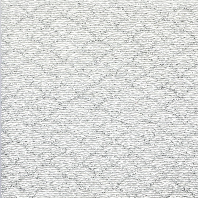 日本紐釦貿易 ちりめん 友禅 青海波 銀 巾約70cm×1m切売カット 1枚(ご注文単位1枚)【直送品】