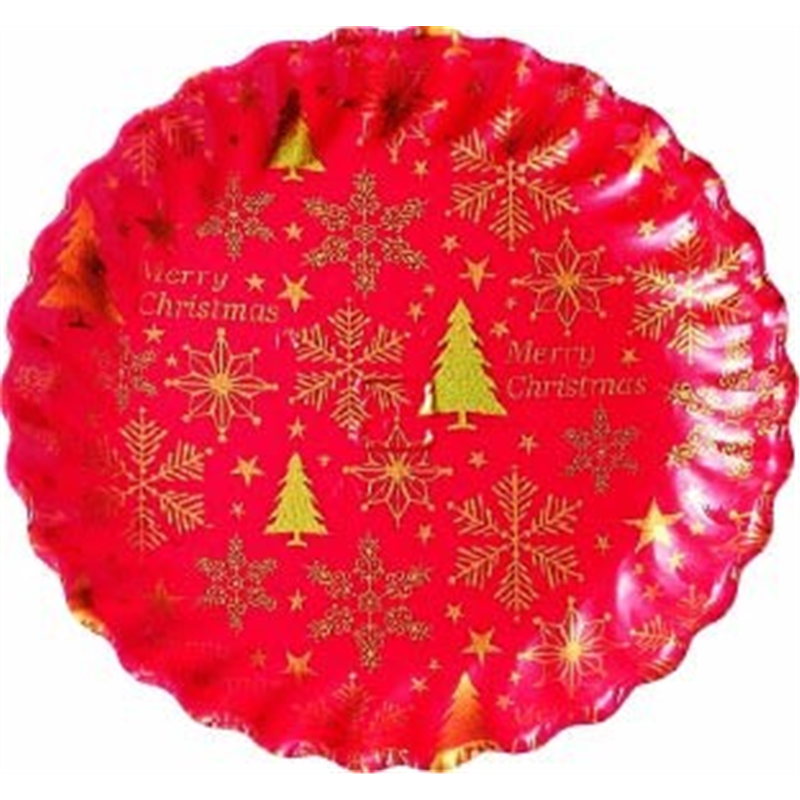 木村アルミ箔 CCS-2M クリスマスレッド 100枚／1袋（ご注文単位5袋）【直送品】