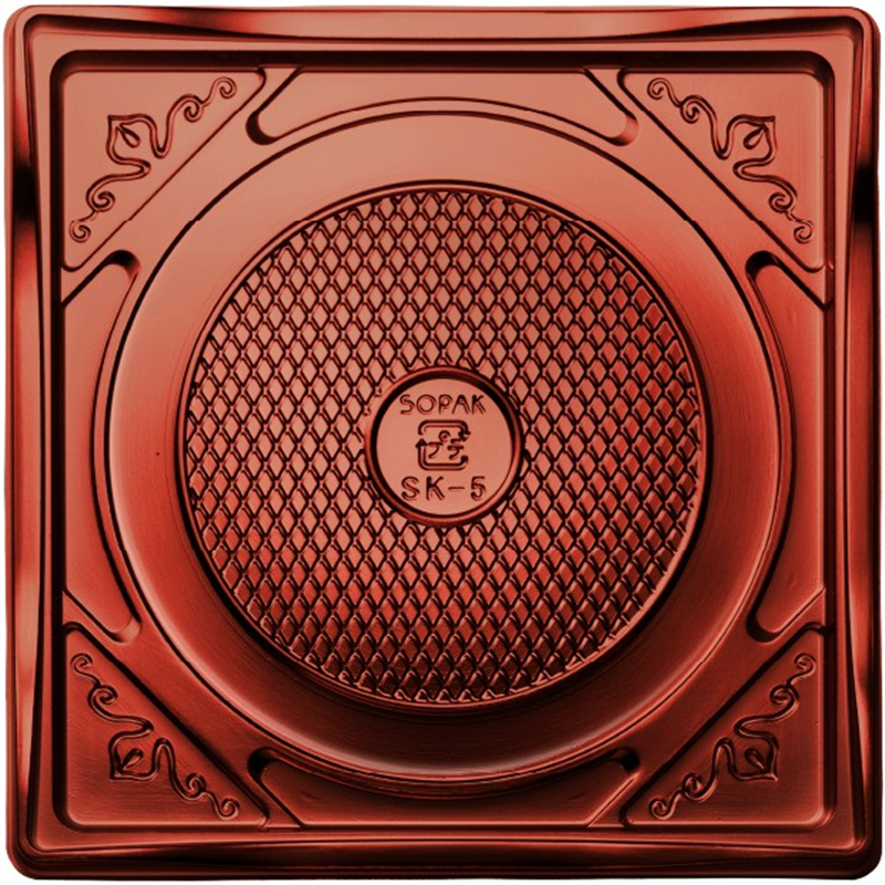木村アルミ箔 SK-5マロン 100枚／1袋（ご注文単位1袋）【直送品】
