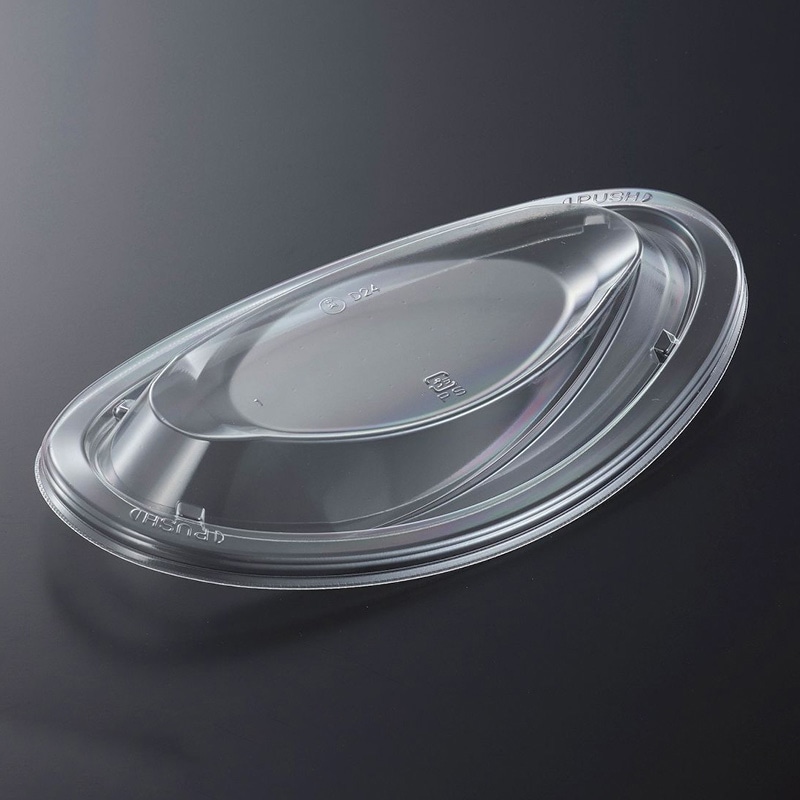 中央化学 軽食容器 SDセイル 外嵌合蓋 D24 50枚/袋(ご注文単位6袋)【直送品】