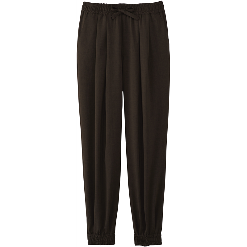 ティーエッチエス 和風パンツ DN8503 茶 L 1枚/袋（ご注文単位1袋）【直送品】