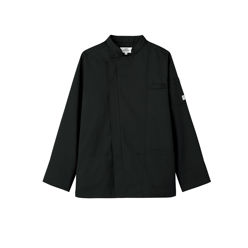 ティーエッチエス 空調服コックコート KC8716 ブラック M 1枚/袋（ご注文単位1袋）【直送品】
