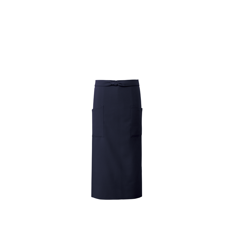 ティーエッチエス ソムリエエプロン B SS201 ネイビー フリー 1枚/袋（ご注文単位1袋）【直送品】