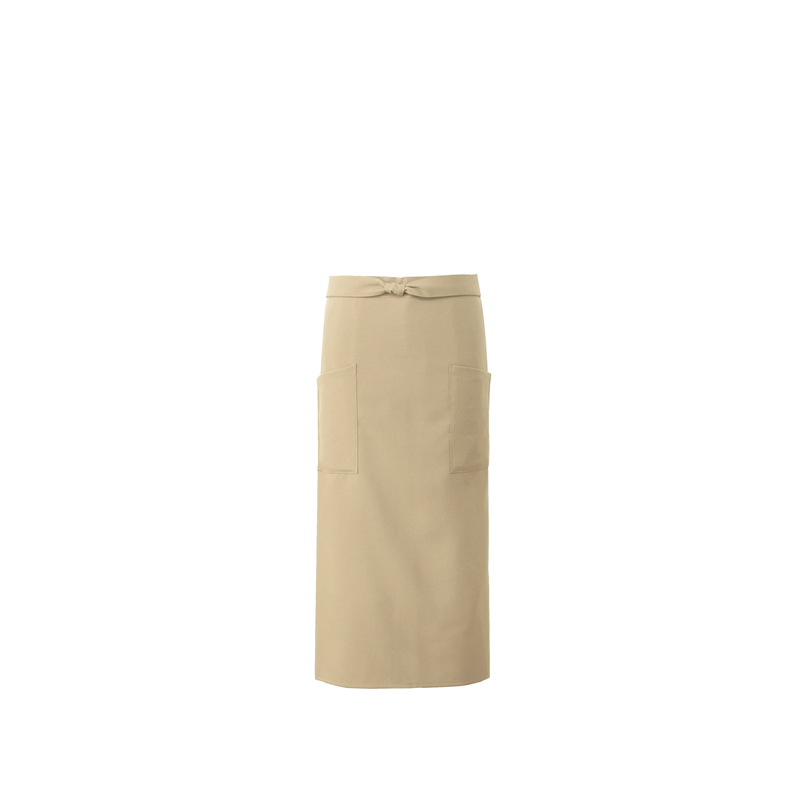 ティーエッチエス ソムリエエプロン B SS201 ベージュ フリー 1枚/袋（ご注文単位1袋）【直送品】