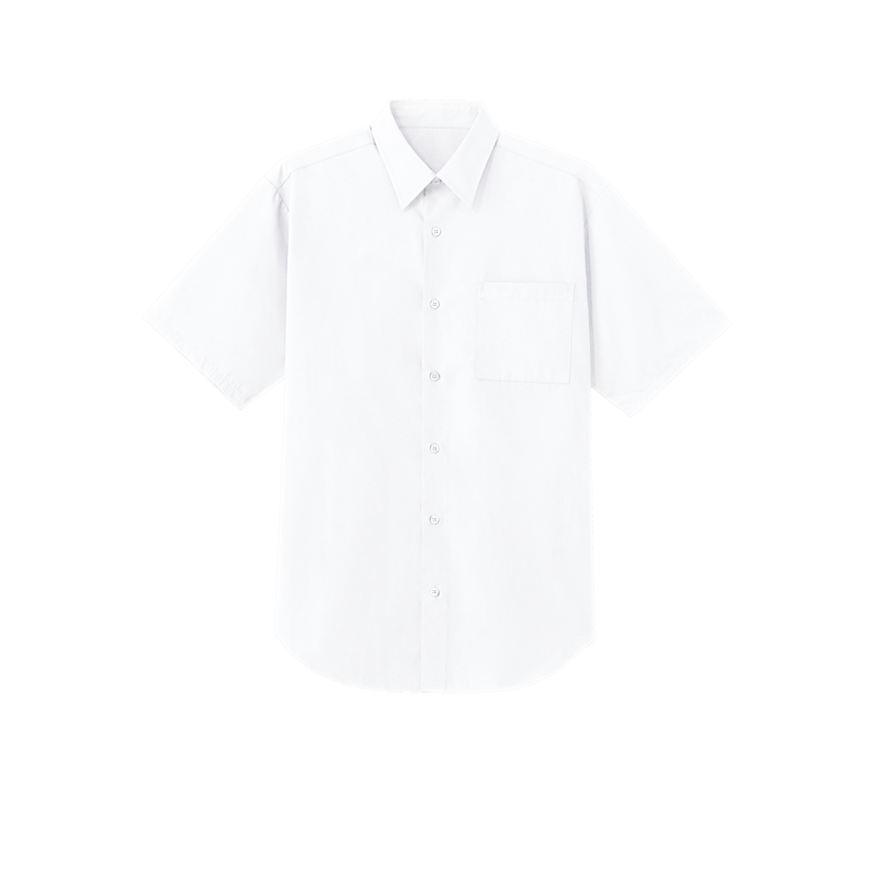 ティーエッチエス シャツ半袖 B SS206 ホワイト M 1枚/袋（ご注文単位1袋）【直送品】