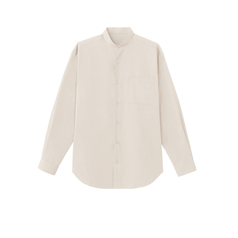 ティーエッチエス シャツ長袖 B SS207 ベージュ 3L 1枚/袋（ご注文単位1袋）【直送品】
