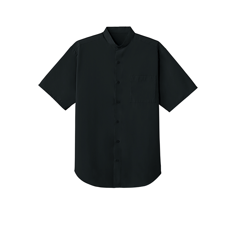 ティーエッチエス シャツ半袖 B SS208 ブラック L 1枚/袋(ご注文単位1袋)【直送品】