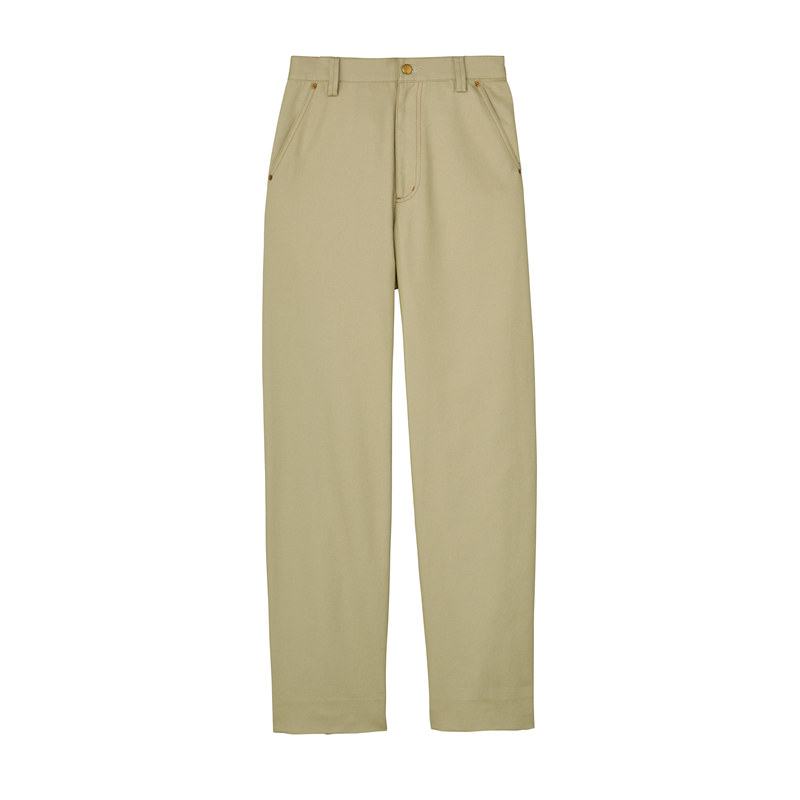 ティーエッチエス カラーデニムパンツ RW0007 ベージュ M 1枚/袋（ご注文単位1袋）【直送品】