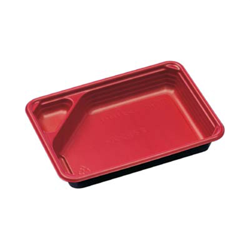 エフピコ 弁当容器 うるしHS-ランチ 本体 130-1 50枚/袋（ご注文単位1袋）【直送品】