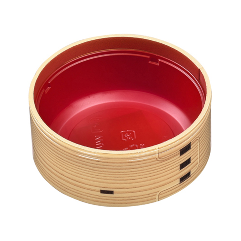 エフピコ 折箱弁当容器 本体 WUかん合-丸120 わっぱ 20枚/袋(ご注文単位1袋)【直送品】