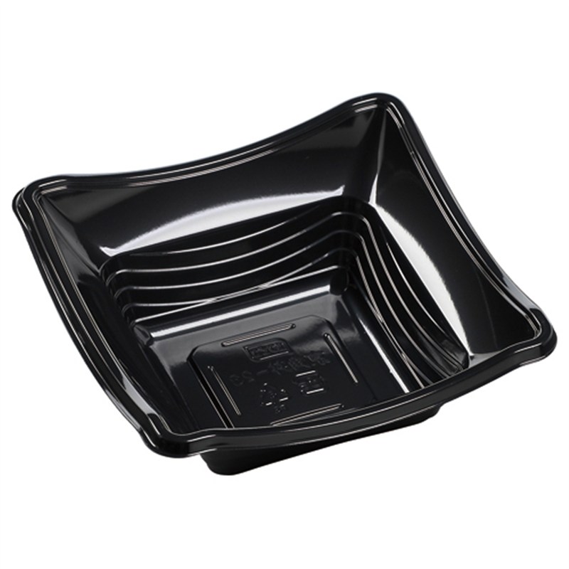 エフピコ 丼容器 MSD京角丼 本体 23 黒 50枚/袋（ご注文単位1袋）【直送品】