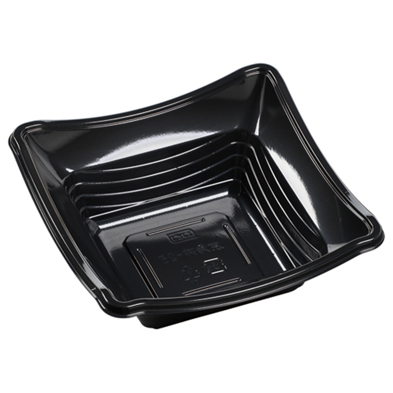 エフピコ 丼容器 MSD京角丼 本体 25 黒 50枚/袋（ご注文単位1袋）【直送品】