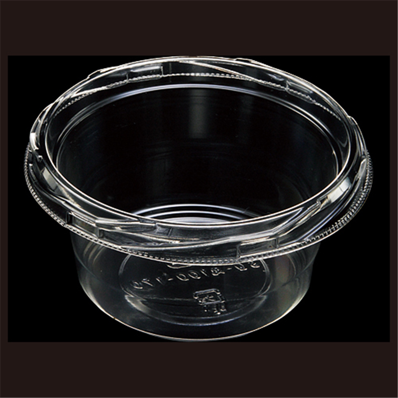 エフピコ 惣菜容器 SQ-丸 本体 100-170（V） 透明 50枚/袋（ご注文単位1袋）【直送品】