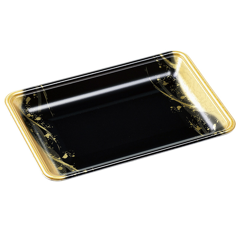 エフピコ 発泡トレー容器 FLB-Y17-25 エコ金絵巻 100枚/袋（ご注文単位1袋）【直送品】