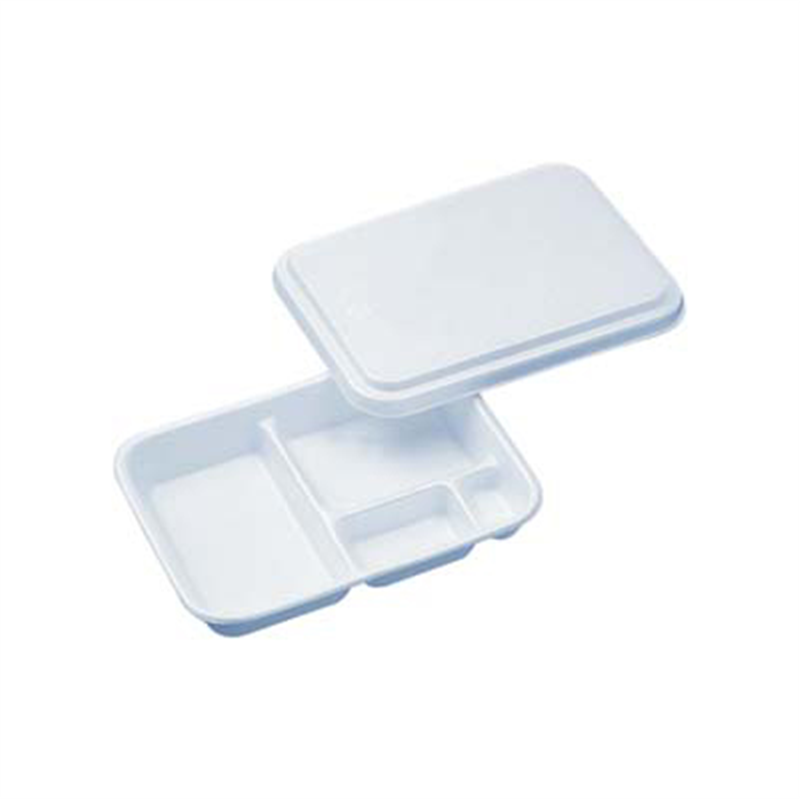 エフピコ 弁当容器 2.5仕出折 本体かぶせ蓋付き 白 50枚/袋（ご注文単位1袋）【直送品】