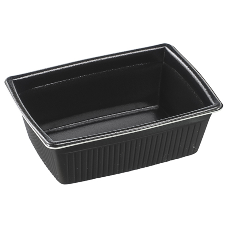 エフピコ 弁当容器 MFPドリス角 本体 18-13（61） 黒W 30枚/袋（ご注文単位1袋）【直送品】