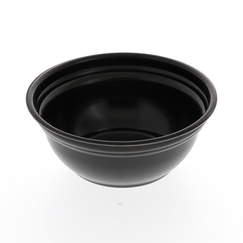 エフピコ 麺容器 MFP麺丼-丸 20（80） 黒W 25枚/袋（ご注文単位1袋）【直送品】