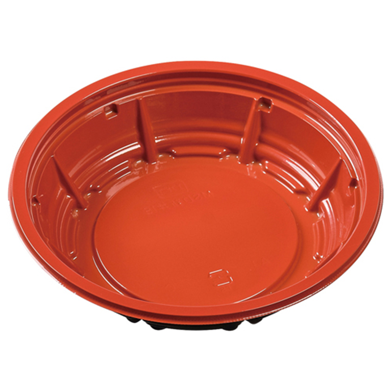 エフピコ 丼容器 MSD新丼 本体 18 赤黒 50枚/袋(ご注文単位1袋)【直送品】