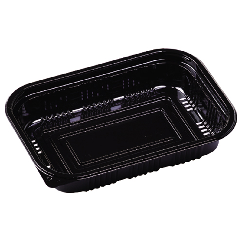 エフピコ 寿司容器 本体 MSD-IC-510 黒 50枚/袋（ご注文単位1袋）【直送品】