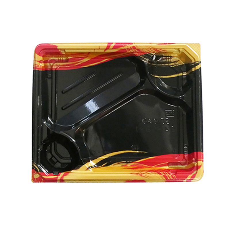 エフピコ 弁当容器 MSD穂高膳 本体 24-19-1 雷神内黒 50枚/袋(ご注文単位1袋)【直送品】