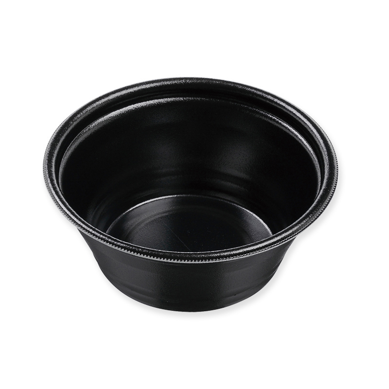 エフピコ 丼容器 DLV麺丼 本体 18(73) 黒W 50枚/袋(ご注文単位1袋)【直送品】