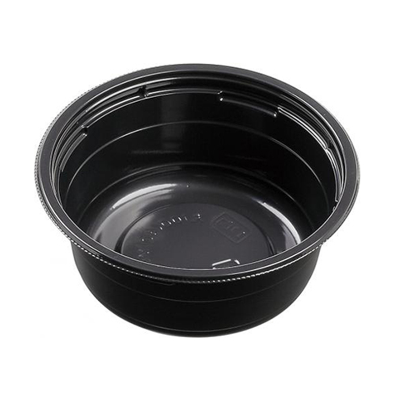 エフピコ 麺セット容器 SB 内装カップ MSD-丸100（40）MC 黒 50枚/袋（ご注文単位1袋）【直送品】