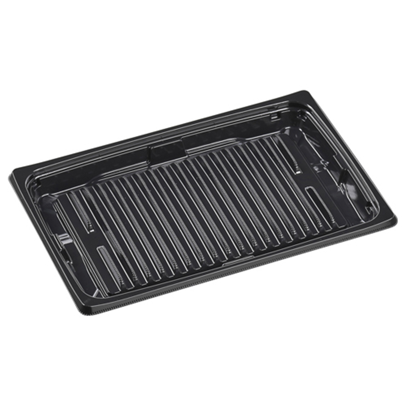 エフピコ 弁当容器 MSDプレイン 本体 24-16AG 黒 50枚/袋(ご注文単位1袋)【直送品】