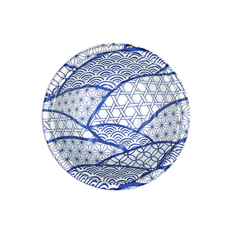 エフピコ 麺容器 MFPホット麺 本体 18小（60）R なみ紋青 50枚/袋（ご注文単位1袋）【直送品】
