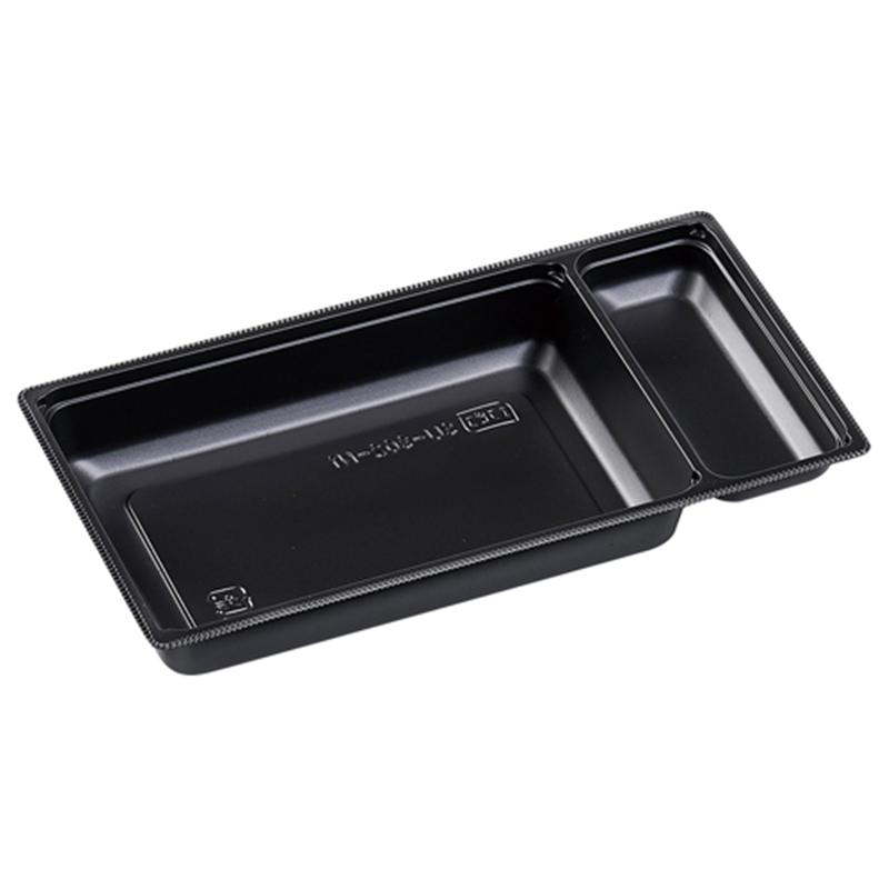 エフピコ 弁当容器 内装(中皿) SU-302-N1 SD 黒 50枚/袋(ご注文単位1袋)【直送品】