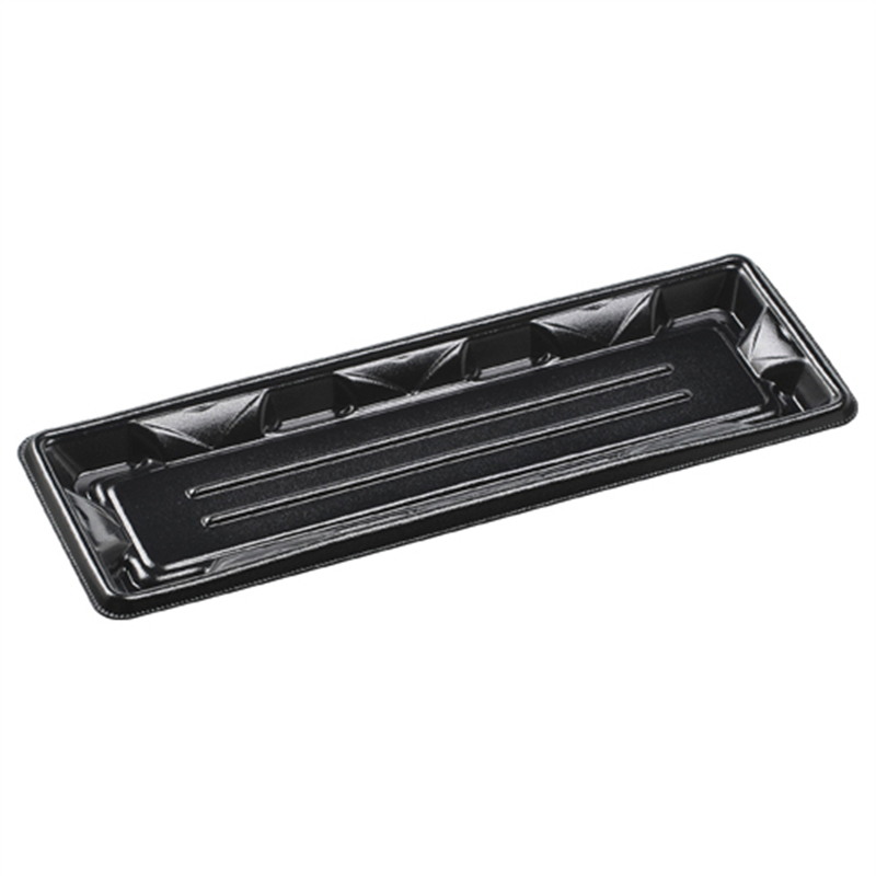 エフピコ 惣菜容器 MFPホットグラン 本体 33-11 黒W 50枚/袋(ご注文単位1袋)【直送品】