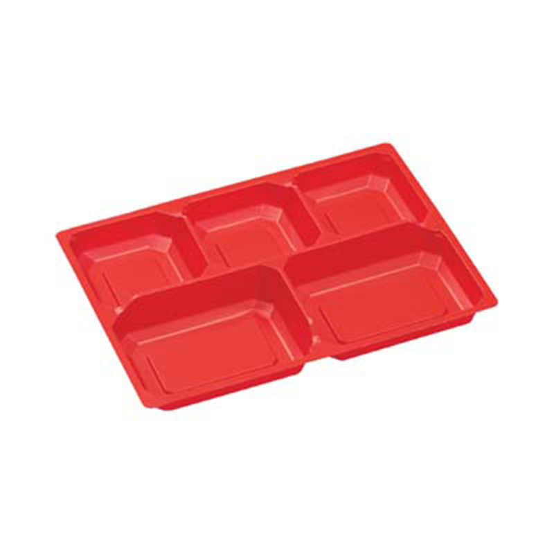 エフピコ 弁当容器 内装(中皿) SU-423-N1SD 赤 50枚/袋(ご注文単位1袋)【直送品】