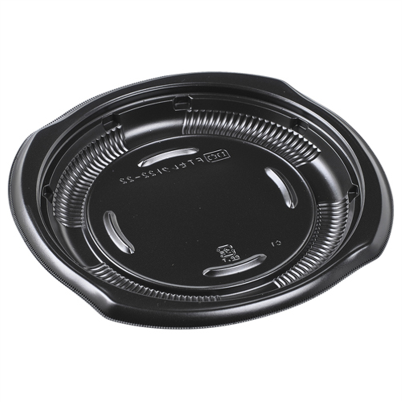 エフピコ 軽食容器 FTセレクト 内嵌本体 22-22 黒 50枚/袋（ご注文単位1袋）【直送品】