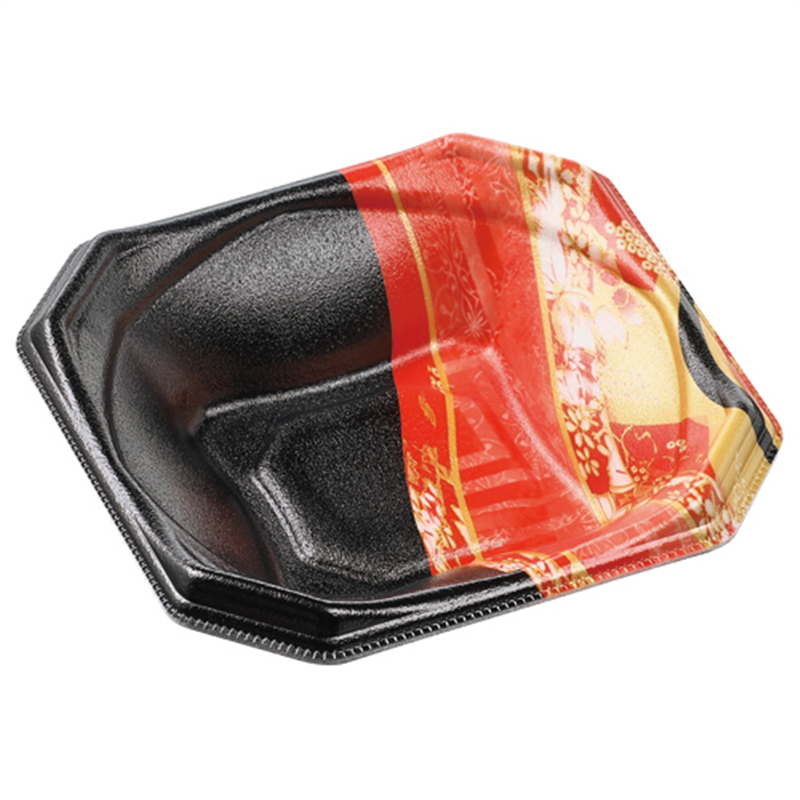 エフピコ 丼容器 MFPかぐら丼 本体 15-15 天神赤 50枚/袋（ご注文単位1袋）【直送品】