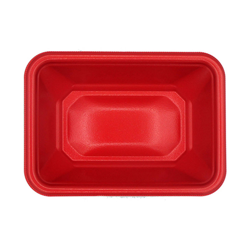 エフピコ 丼容器 MFP角丼 本体 16-11 M赤黒 50枚/袋（ご注文単位1袋）【直送品】