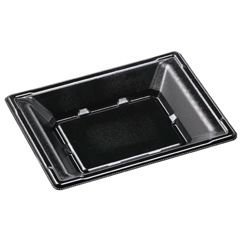 エフピコ 丼容器 MFP平舟丼 本体 19-15 黒 50枚/袋（ご注文単位1袋）【直送品】