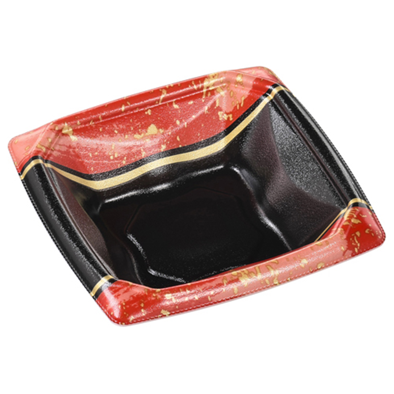 エフピコ 丼容器 MFPアーチ丼 本体 15-15 大成赤 50枚/袋（ご注文単位1袋）【直送品】