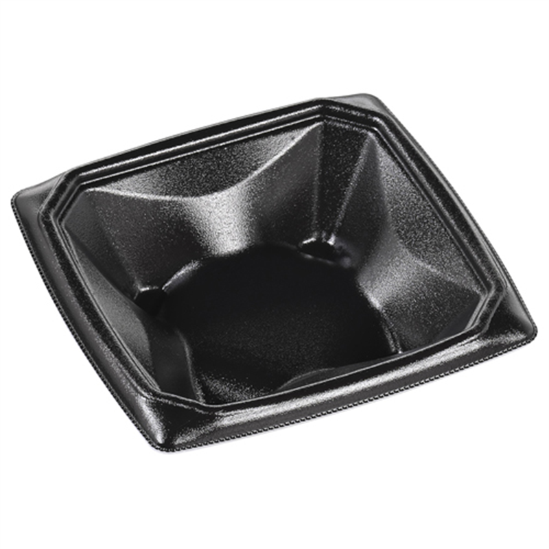 エフピコ 丼容器 MFPアーチ丼 本体 16-16 黒 50枚/袋（ご注文単位1袋）【直送品】