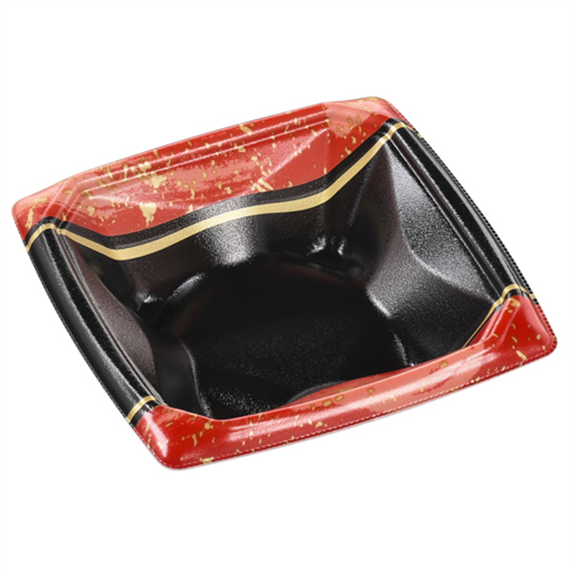 エフピコ 丼容器 MFPアーチ丼 本体 16-16 大成赤 50枚/袋（ご注文単位1袋）【直送品】